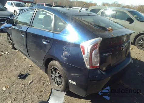 2013 Toyota Prius Two from USA, damaged, VIN JTDKN3DU0D1726322